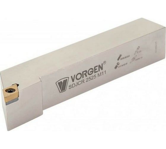 Державка для точения SDJCR 2525 M11 VORGEN 4687202512782