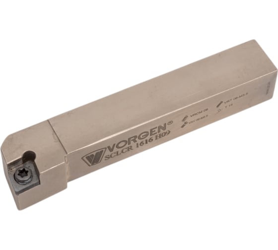 Державка для точения SCLCR 1616 H09 VORGEN 4687202512478