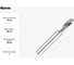 Фреза MDCSA1 12 мм 1F ALU OSAWA MDCSA1120 3