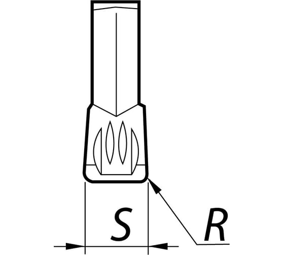 Пластина отрезная CTN-2 NRG26P, 10 шт NORGAU 020486120