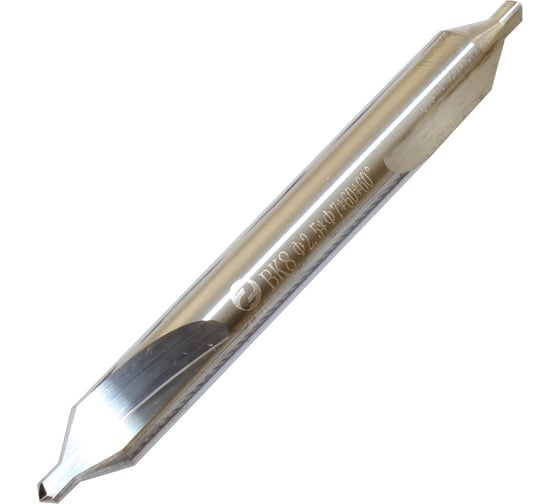 Сверло центровочное 2.5x50 мм, ВК8, тип А цельное, двустороннее CNIC 40820