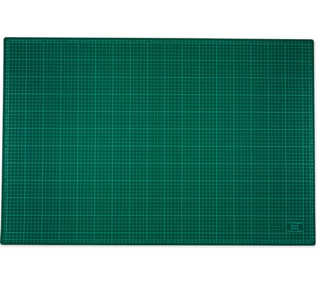 Мат для резки (А1; 90х60 см; ПВХ; серо-зеленый) Gamma 389489