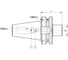 Оправка ISO50 MAS403BT H120 КМ5 FRESE PAGNONI 350MF105 2