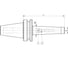 Оправка ISO40 MAS403BT H135 КМ3 FRESE PAGNONI 340MF203 2