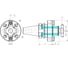Оправка ISO40 MAS403BT P/F TRASCINAMENO FISSO H60 D40FM PAGNONI 340PI140 2
