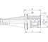 Патрон силовой DIN2080 ISO40 FORTE SERRAGGIO D32 H80 PAGNONI 540FS132 2