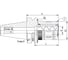 Патрон силовой ISO50 MAS403BT FORTE SERRAGGIO D32 H135 PAGNONI 350FS332 2