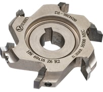 Фреза кромочная HW 69x16x19.5 мм, z6, R2, RH Surrey TL00001786