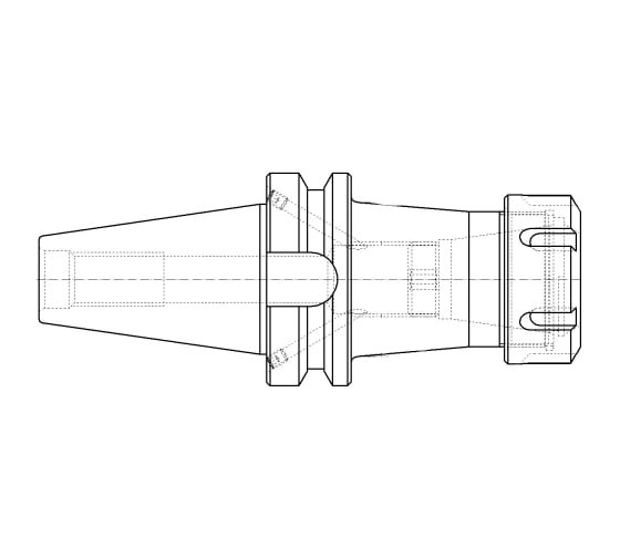 Патрон цанговый ISO40 MAS403BT P/P H160 ER20 PAGNONI 340PP413