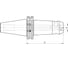 Оправка ISO40 DIN69871 WELDON H160 D16 PAGNONI 140WE416 2