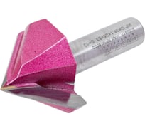 Фреза пазовая V-образная 90 градусов (38.1x25.4x66 мм; хв-к 12 мм) PROCUT 200281P