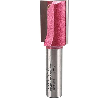 Фреза прямая пазовая Z=2, 22x30x70 мм, S=12 мм PROCUT 110289P