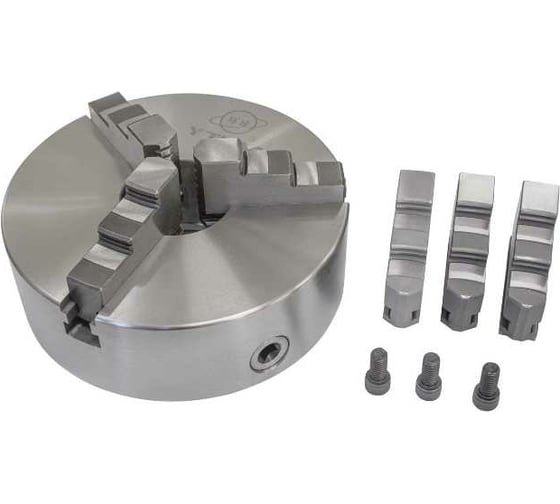 Патрон токарный стальной K11-250 G 7100-0009 250 мм, прямые и обратные кулачки YTUM cf25010