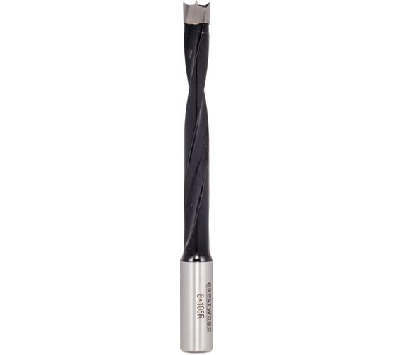 Сверло глухое HW 8x105 мм, хв-к 10x30 мм, RH Greatwood TL00000217 1