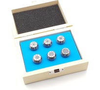 Комплект цанг ER20, 3-13 мм, 6 цанг ТЕХНОРЕАЛ МА320051021