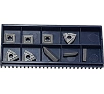 Комплект сменных пластин для резцов 12x12 мм, 9 шт ТЕХНОРЕАЛ МА400019010