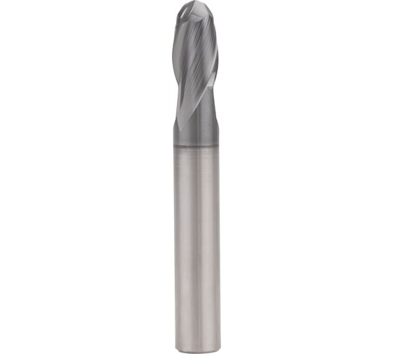 Фреза сферическая VHM 10x18x75x10 мм, Z2, тип N NORGAU 015662100 1