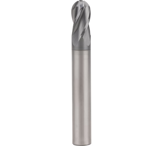 Фреза сферическая VHM 10x18x75x10 мм, Z4, тип N NORGAU 015670100 1