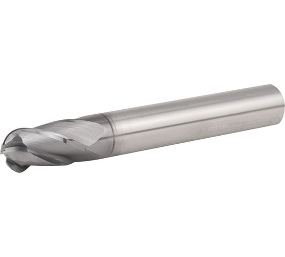 Фреза сферическая VHM 10x18x75x10 мм, Z4, тип N NORGAU 015670100