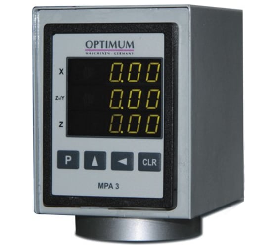 Устройство цифровой индикации MPA3-S для станков Optimum 3383902 1