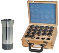 Набор цанг 5С 17 шт. (3-25 мм) для универсального цангового устройства 5С Optimum 3441509