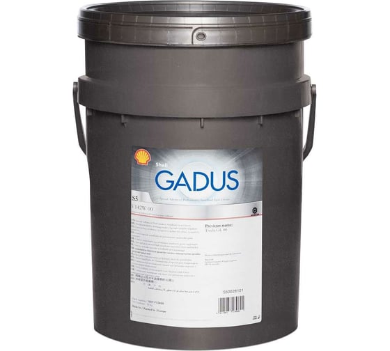 Масло Gadus S5 V142W 00 18 кг Shell 550028101 1