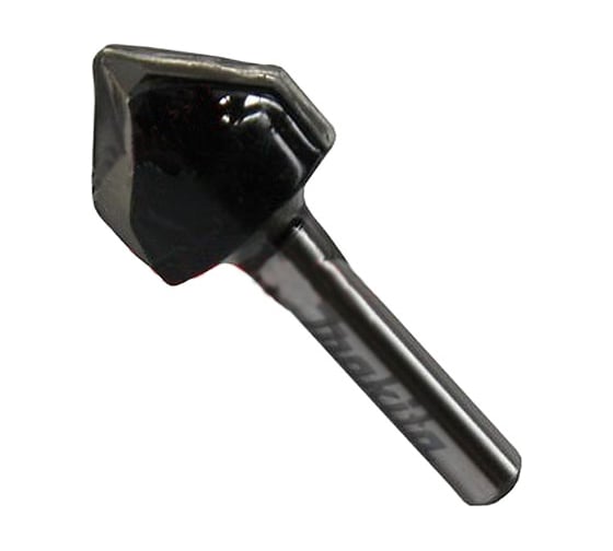 Фреза пазовая (19,05х20,6х32 мм; 60°; хвостовик 8 мм; 2 лезвия) Makita D-09391 1