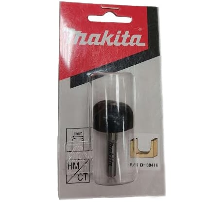 Фреза галтельная (10х20х32 мм; хвостовик 6 мм; 2 лезвия) Makita D-09416