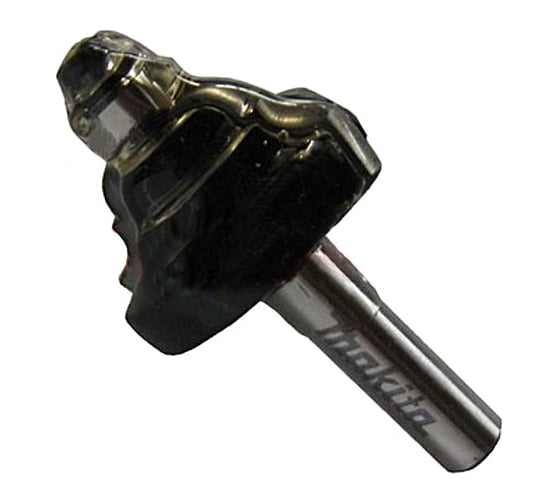 Фреза Римская (31,8х15,9х32 мм; хвостовик 8 мм; 2 лезвия) Makita D-11645 1