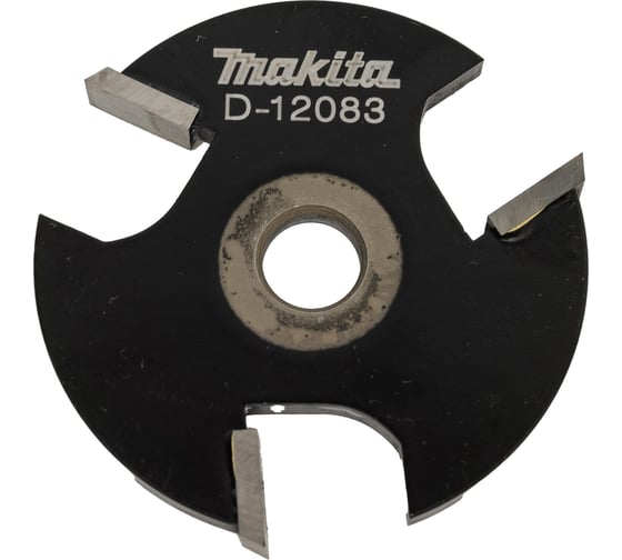 Фреза пазовая дисковая (47,6х6 мм; хвостовик 8 мм; 3 лезвия) Makita D-12083