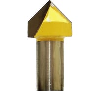 Фреза пазовая галтельная V-образная (19х16х57 мм; хвостовик 12 мм; 90°) Энкор 9304