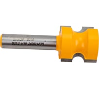 Фреза кромочная полустержневая (22,2х19х51 мм; хвостовик 8 мм; R3,2) Энкор 9310