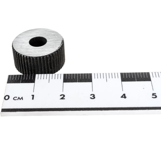 Ролик d 19.3x9.5x6.4 мм с одинарной прямой насечкой 1 мм CNIC 63613