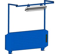 Экран со светильником для верстака WORK W-1500