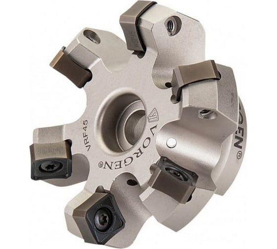 Фреза торцевая насадная VRF45 SN1205 (D063, посадка 27 мм, Z08) VORGEN 4687202509805