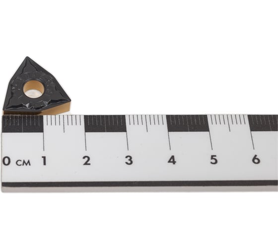 Пластина токарная WNMG 080404-GF по стали, 10 шт HARDSTONE 4603390581522