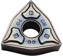 Пластина токарная WNMG 080404-GM по стали, 10 шт HARDSTONE 4603390581539