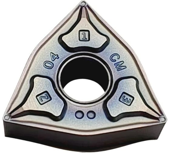 Пластина токарная WNMG 080404-GM по стали, 10 шт HARDSTONE 4603390581539