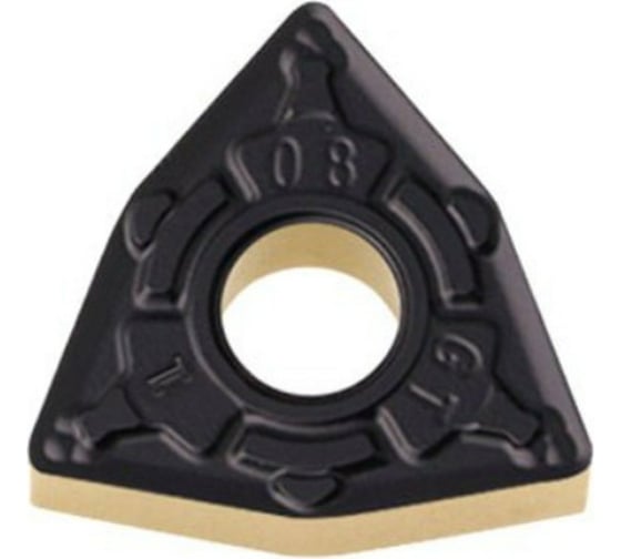 Пластина токарная WNMG 080408-GT по стали, 10 шт HARDSTONE 4603390581546