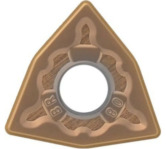 Пластина токарная WNMG 080408-BR по нержавеющей стали, 10 шт HARDSTONE 4603390581560