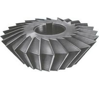 Фреза Двухугловая несимметричная 63х12х22мм, 75°(75°х15°) Р6АМ5 Z=20 CNIC 40432