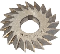 Фреза Двухугловая несимметричная 50х8х16мм, 60°(60°х15°) Р6АМ5 Z=20 CNIC 54829