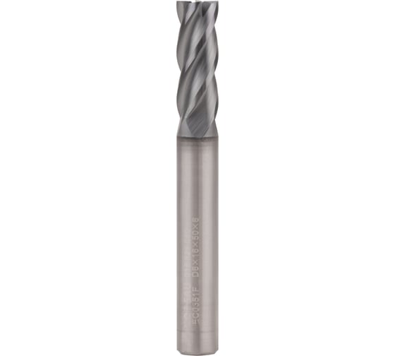 Фреза концевая VHM 6x16x50x6 мм, Z4, Тип N NORGAU 015529060 1