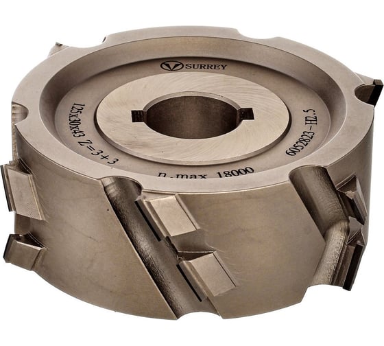 Фреза DIA напайная 125x30x43 мм, z3+3, LH, H2.5 для KDT 6052823_E Surrey TL00000167 1