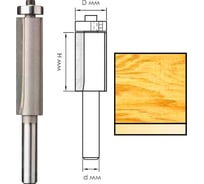 Фреза кромочная прямая (12x25 мм; хвостовик 8 мм) по дереву Интерскол 2109502501201