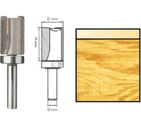 Фреза кромочная прямая (16x60 мм; хвостовик 8 мм) по дереву Интерскол 2190506001601