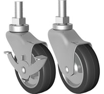 Комплект колес 4 шт. для верстака СОРОКИН 24.580