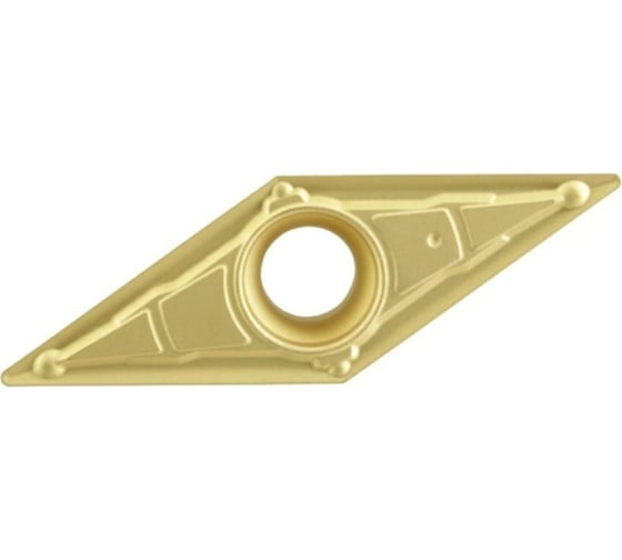 Пластина токарная по стали VBMT 160404-MV 10 шт HARDSTONE 4603390581447