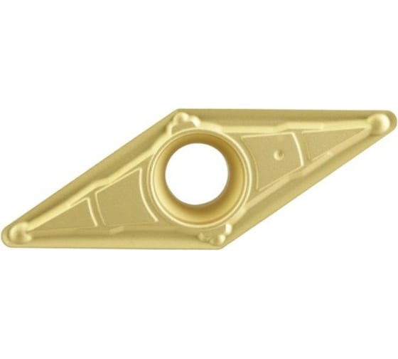 Пластина токарная по стали VBMT 160408-MV 10 шт HARDSTONE 4603390581454