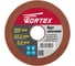 Круг заточной 105x3.2x22.2 мм WORTEX GCD103210011 1